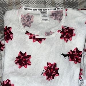 Vs PINK bow long sleeve